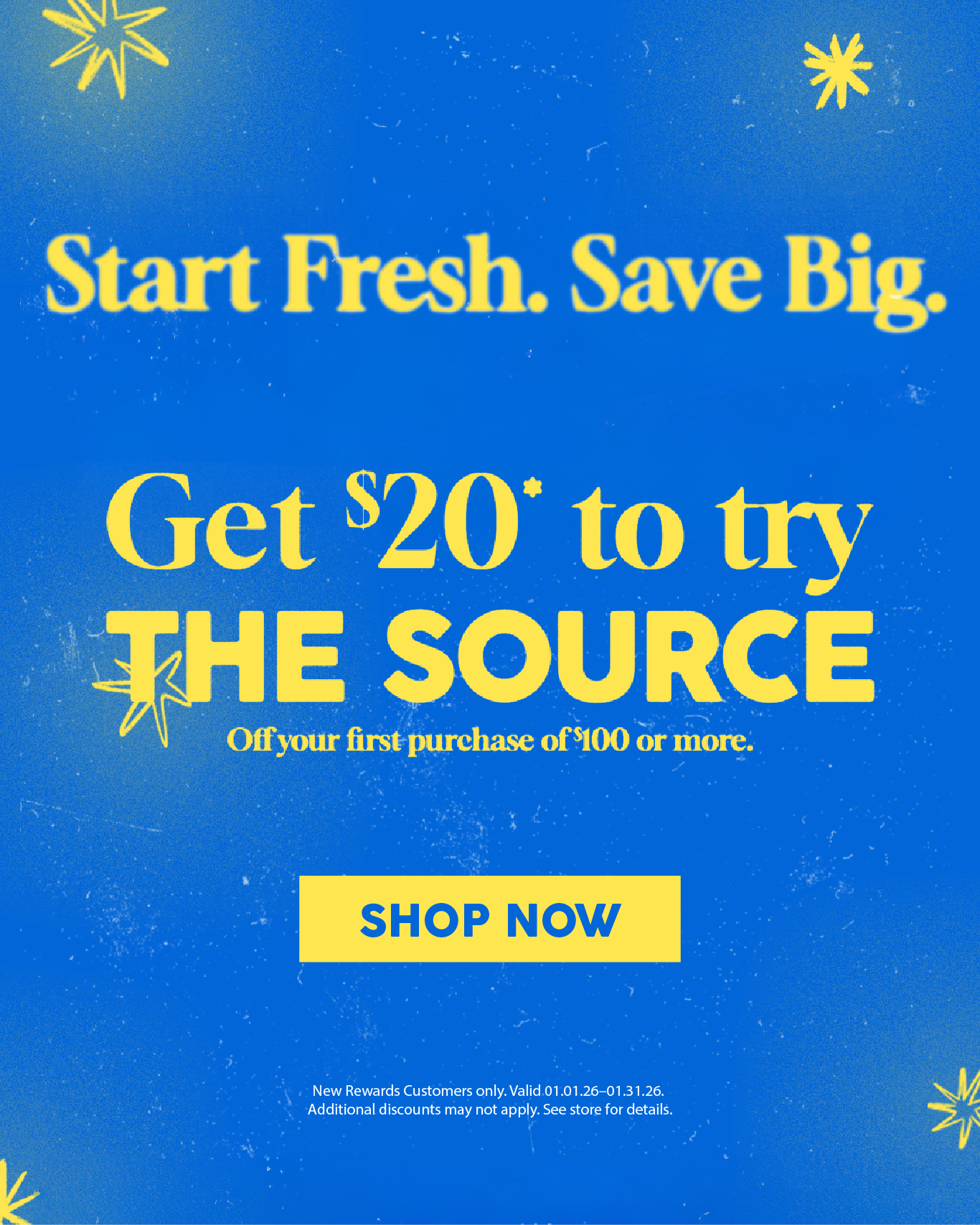 Get $20 to try The Source