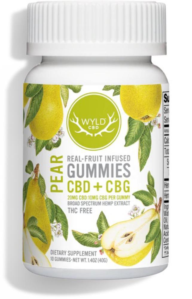 Where To Buy Wyld Cbd Gummies WYLD CBD 200mg Pear CBD:CBG Gummies (10-pack) for sale - The Source+