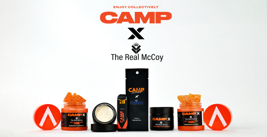 CAMP x The Real McCoy collab line launch The Source dispensary