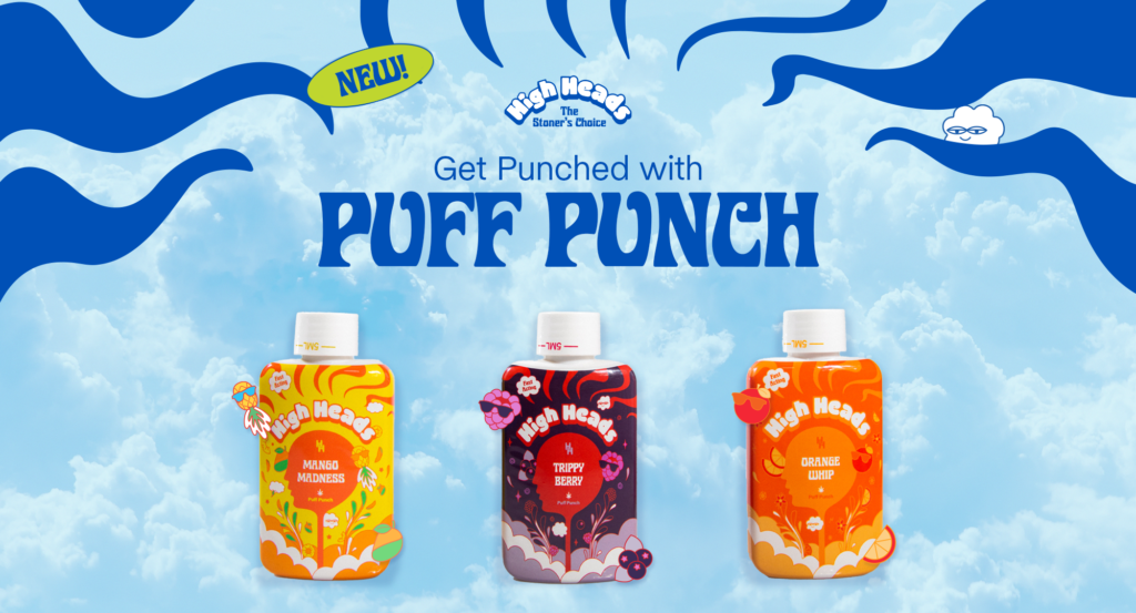 high heads puff punch brand new product the source