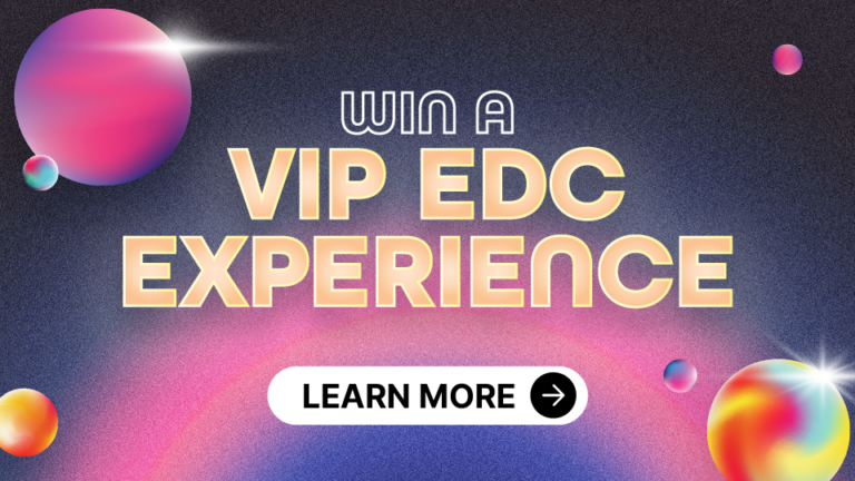 Win EDC 2024 VIP tickets, helicopter ride, $420 Source cash, & $300 Scummy Bears shopping spree. Enter now!