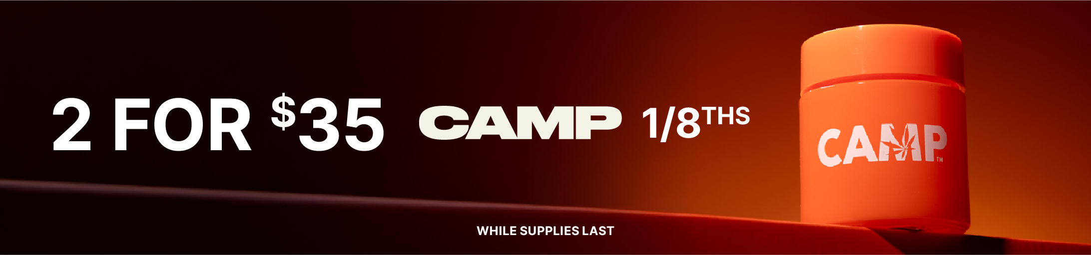 2for35 CAMP Eighths Banner