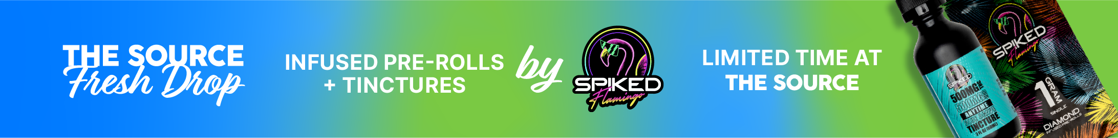 Spiked Flamingo Fresh Drop Desktop
