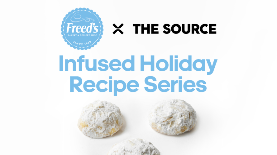 freed's bakery x the source infused recipes